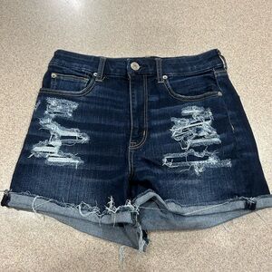 American Eagle curvy hi-rise shortie